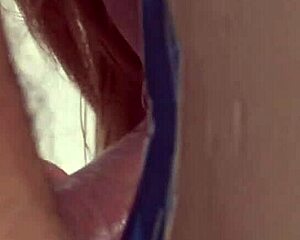 Tranny Gloryhole Blowjob Handjob