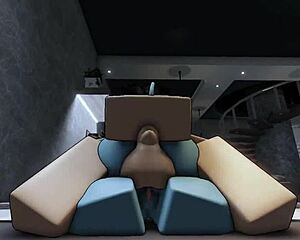 I roughly fuck a hot demon