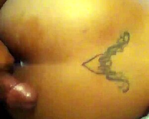 Nice round ass on display