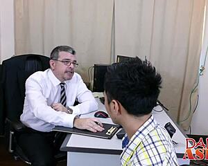 big dicked daddy passionately threesomes gilbert and andrew