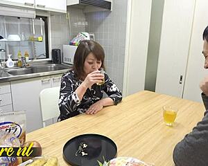 Japanese Granny Takako Fucks Her Stepson