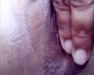 the best woman fucking in my bed with big ass and tits