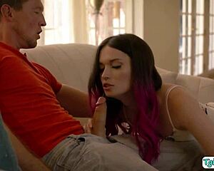 blonde transexual natalie stone ass rimjob and fuck hardcore