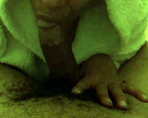 Sonja Delivers Sloppy Blowjob