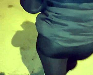 Mature big ass in see-through leggings!