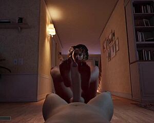 Staying Home With Your Girlfriend Creampie