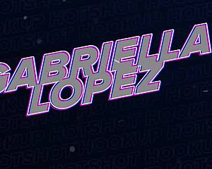 Milk-Tank Slut Gabriella Lopez Hooks Up With Bryan Gozzling For Rough Doggystyle And Facial Cumshot