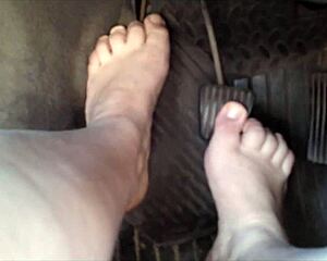 Das Beste Von Zeraphine73 Fußen Im Auto