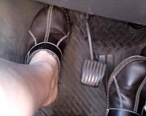 Das Beste Von Zeraphine73 Fußen Im Auto