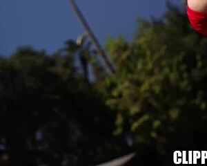 Tattooed Redhead Milf Begs Cum