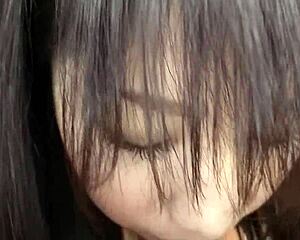 Shy Asian Girl With Bushy Vagine And Saggy Natural Tits Talks To Uncensored Jav Pov Creampie Sex By Older Guy