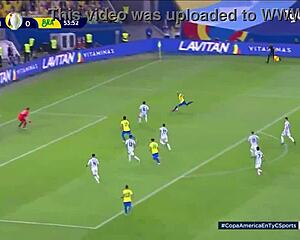 Argentina defeats brazil in soccer match