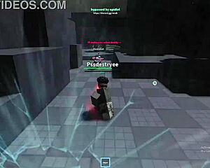 Follando a putas al azar en un cumbat game roblox condo