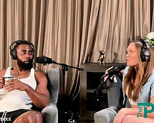 Sports reporter Katie Kush gets caught in intense threesome