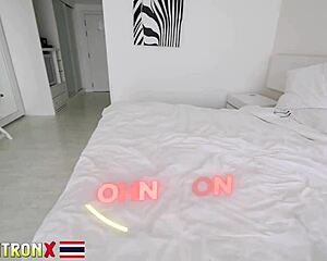 Johntronx fucks her, jiggling big asian boobs and ass.