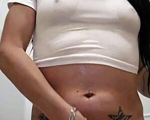 i got my t-shirt wet with emy angel