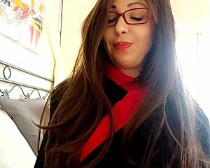 Stepmom gives you a relaxing massage