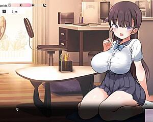 Massage Shoujo Exposes Big Ass!