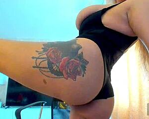 Big tits blonde webcam model with sexy ass – ready for more?