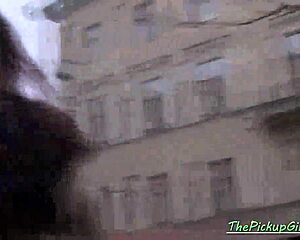 Russian slut picked up and fucked