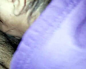 girlfriend sucking cock in intimate moment