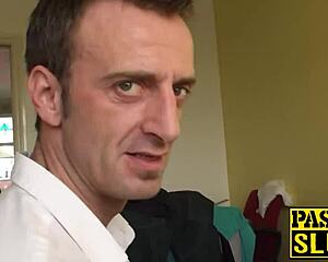 chubby isabel dean gets throat fucked, then banged by pascal white