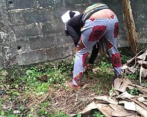 Horny Farm Girl Gets Doggy Fucked By Stepbrother On Ranch Land!