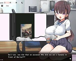 Massage Shoujo Exposes Big Ass!