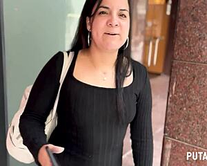 i picked up shy chubby salomé for modeling and fucked her in hotel