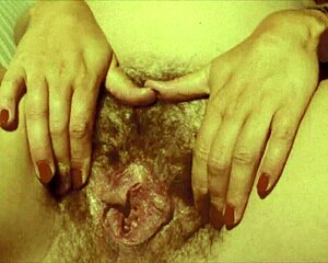 vintage pregnant hairy lesbian in antique retro beauty diary orgy