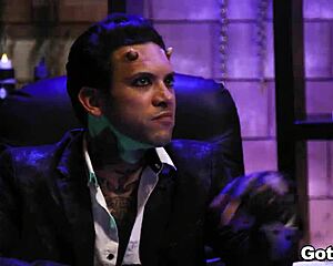 Kenzie, Kira, Jane share giant dick wildly! 😈