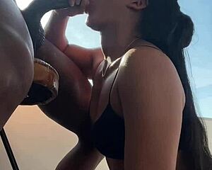 he can't stand it as his cock throbs deep in my mouth amateur couple nysdel