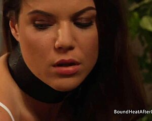 mistress whips big ass lesbian slave bent over bound 😈🔥