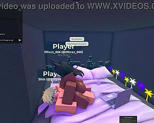 egyptian girl gets fucked hard in that roblox condo game