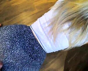 Com legging marcando tudo estou prontinha pra levar porra no pacotinho completo no red - mysteriouskathy