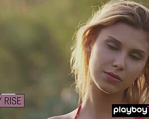 Doesn't nude Ukrainian Emily Rise look smashing in sunlight?