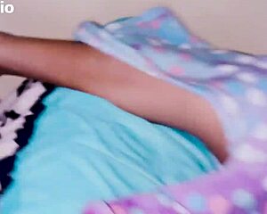 My hot Latina stepsister sucks me off begging for cum in her mouth