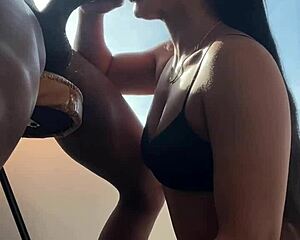 he can't stand it as his cock throbs deep in my mouth amateur couple nysdel