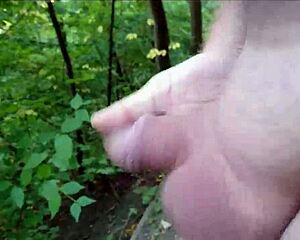 hey, imagine being alone totally naked in the deep fkk forest woods?