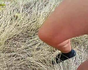 handsome bodybuilder strokes monster cock naked in public park 😏🍆