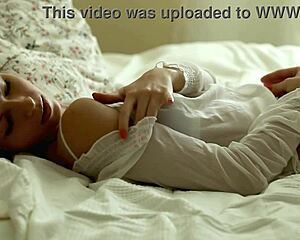 anjelica fingers her dripping wet pussy so damn sexy