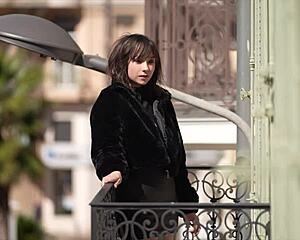 Abby petite French coquine craves big cock with her hairy pussy