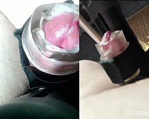 Compile Huge Double Cumshot Creampie on Feet