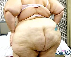 Massive BBW Slut Sammy Santos Endures Machine Pounding