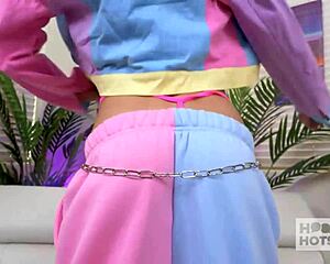 Allie Addison Craves Bryan Gozzling's Monster Cock Deepthroat Face Fuck Creampie