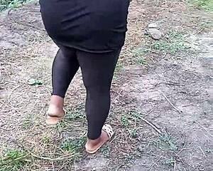 i spot pretty big tits girl lost in bush and fuck her hard