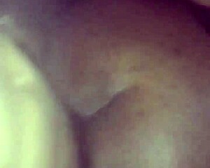 Close up on friend pounding his wife with monster cock