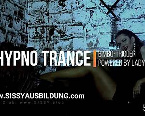 sissy bimbo drops into hypno trance with german trigger mesmerize