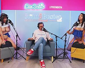 Big tits big ass babes squirt hard on juan bustos vibrators