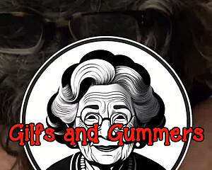 granny's gummy mouth hides wild oral surprises